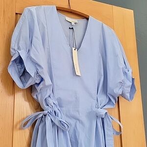 Pinch Sky Blue Bow-waist summer dress size L